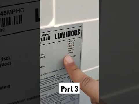 mono half perc luminous solar panel | Dhoop Solar