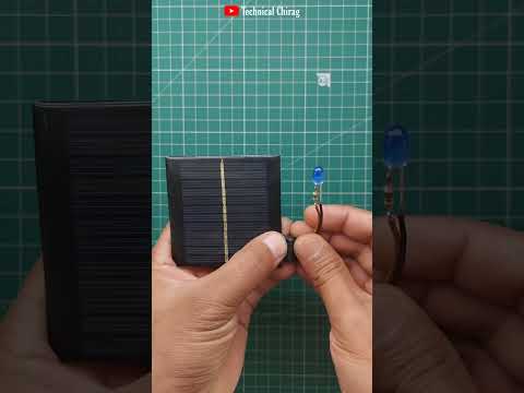 Solar Power Project | 5v Solar Panel Hacks #shorts #youtubeshorts #ytshorts #shortsvideo