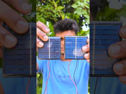 making homemade solar Panel #shots #project #experimant #diyprojects  #sujanexperiment