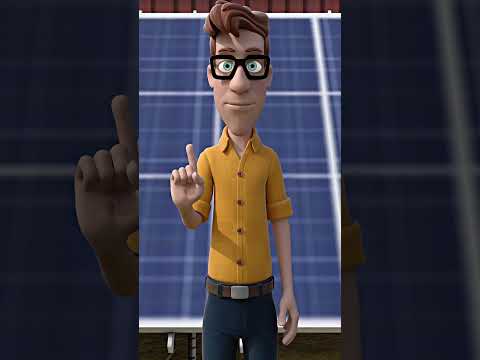 How Solar Panel Work (3D Animation) #business #shorts