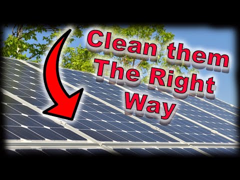 How to Clean Solar Panels THE RIGHT WAY