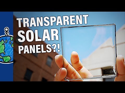 TRANSPARENT Solar Panels?!