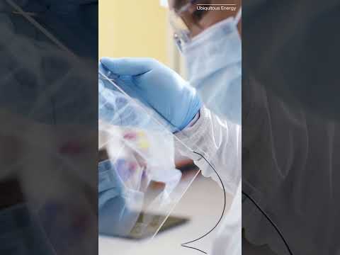 Transparent Solar Panels Explained #shorts