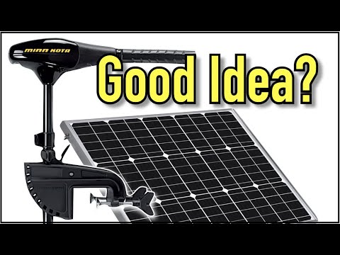 How Many Solar Panels Do You Need For A Trolling Motor?