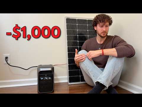 $1,000 Solar Generator vs My Electric Bill