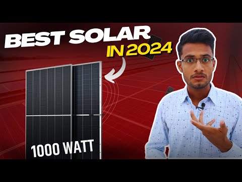 Best Solar Panels In 2024 | Best Bi-Facial & TOPCon Solar Panels for Home In India 2024.