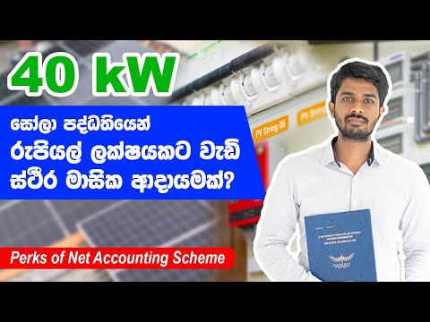 40 kW On-Grid Solar Power System, Sri Lanka | Net Accounting