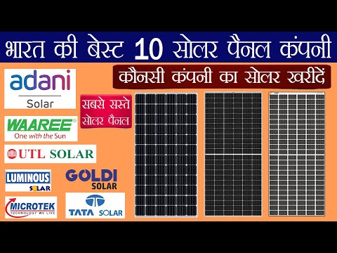 Best Solar Panel Company In India 2025 | Solar Panels for Home | Best Solar Panels Brand in India