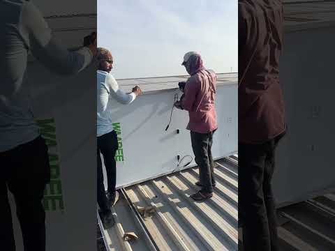 Solar Panel installation 📈#solar #solarenergy #renewableenergy