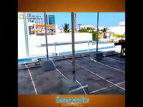 Senmac Solar Panel Installation
