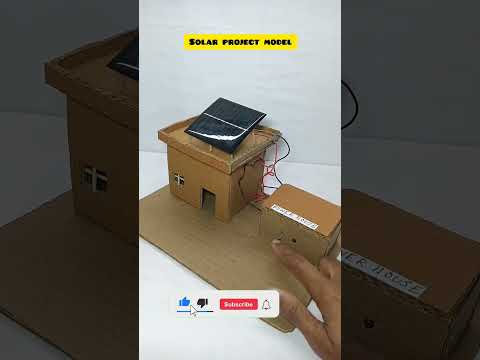 “HARNESS THE POWER OF THE SUN! MINI SOLAR POWER PROJECT WORKING MODEL