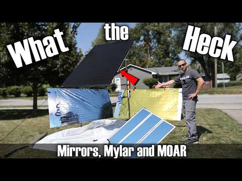 415w BiFacial Solar Panels with Mirrors Mylar and More!!