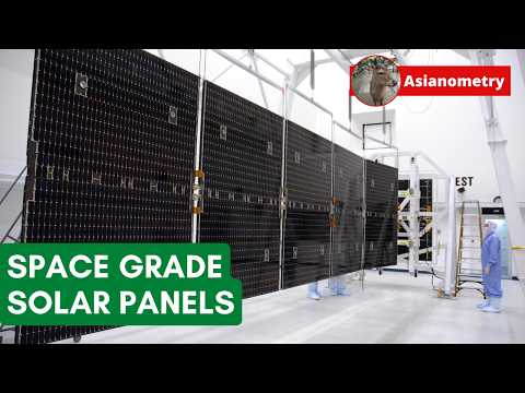 The Special Solar Cells That Go Up Into Space