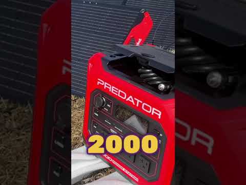 We just got the UNRELEASED 200W Predator Solar Panels from Harbor Freight!