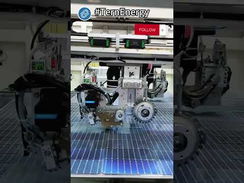 Solar Panels in the Making! ☀️🔧📲 +86 17328870569🌐 ternenergy.net#TernEnergy #SolarPower