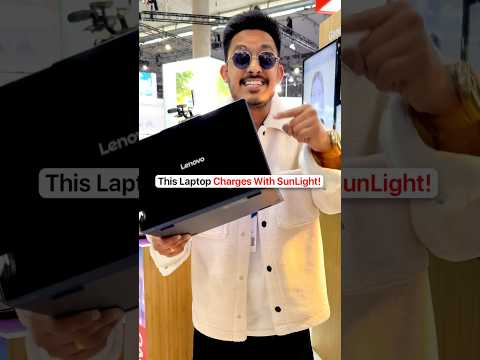 The Solar Laptop Is Finally Here! 🤯