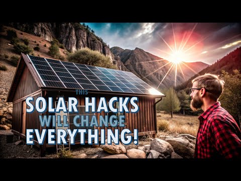 “Top 10 Genius Solar Power Hacks for Off-Grid Living β Maximize Your Energy Independence!”