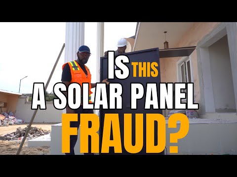 is this a Solar Panel Fraud ?