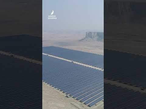 24 hour Solar Power Plant #shortvideo