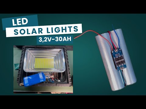 Make Solar Panels for Lights – Simple Steps to Using Clean Energy(2 cell battery 32140)