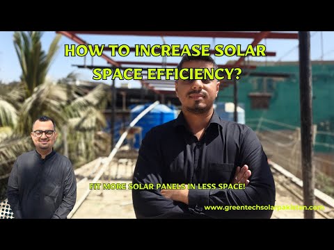 How to Fit More Solar Panels in Less Space? How to increase Solar Panel Space Efficiency?