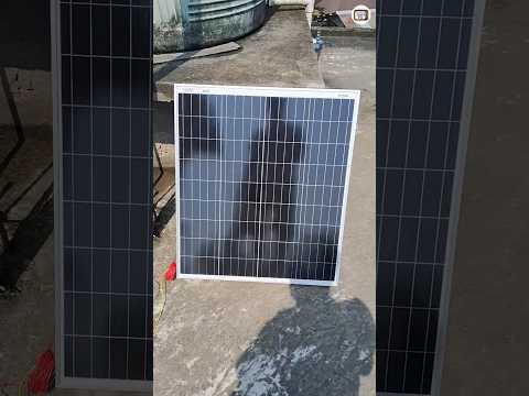 Livmaxx 110w mono perc solar panel ampere testing 🔥🔥