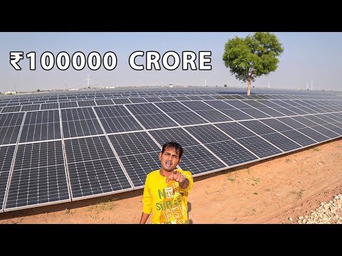 Biggest Solar Plant In India – Worth Around ₹1Lakh Crore