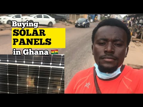 How much Solar panels cost in Ghana