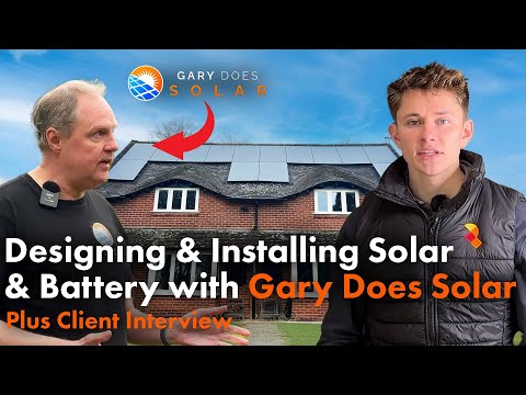 Installing Solar Panels & Tesla Powerwall 3 with GARY DOES SOLAR