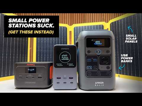 Best small power station alternative: LFP micro power stations w/solar panels are the FUTURE