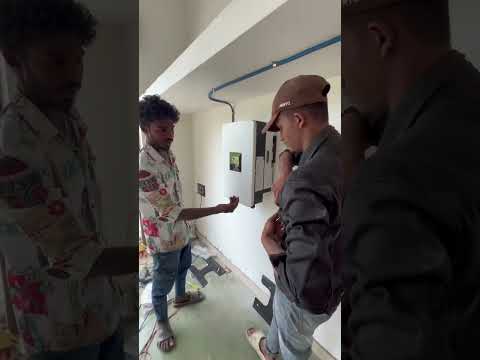 Hybrid solar system  #shorts #ytshorts #electrical #youtubeshorts