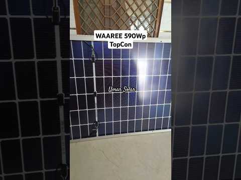 WAAREE TopCon Bifacial Solar Panels