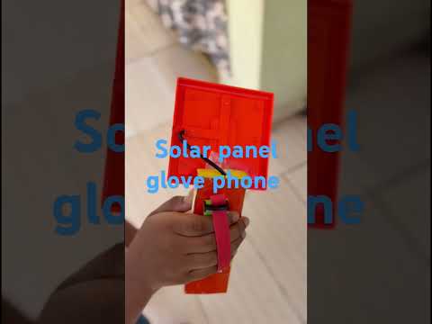 solar panel globe phone //shorts//