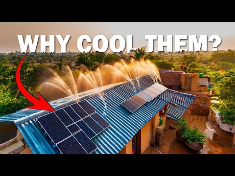 How Cooling Solar Panels 2X Their Efficiency | Lumencity