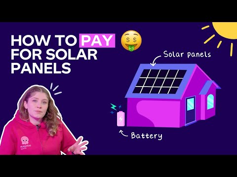 How to pay for solar panels at home