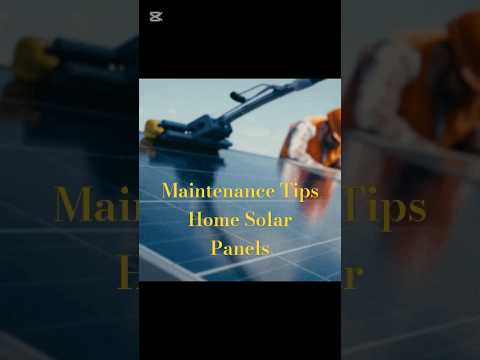 Solar Panels Cleaning Water #solarsystem #solarcleaning #tips #solar #panels #home #care #water