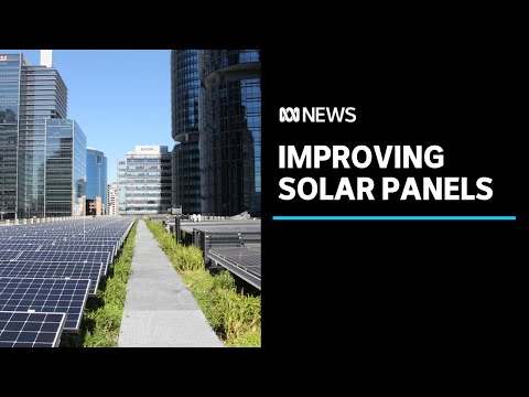 Study finds green roofs make solar panels more efficient | ABC News
