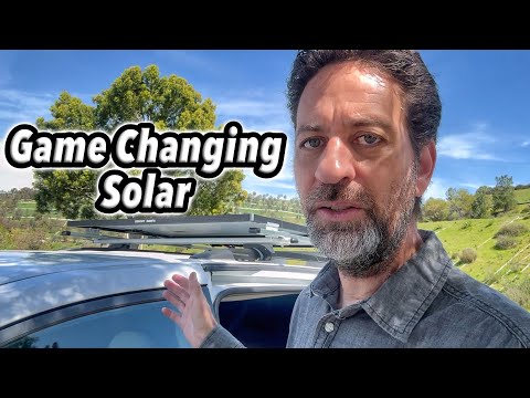 Amazing New Solar Panels #adayinalife #sleepaid | Renogy Shadowflux, Plumbing for Vanlife