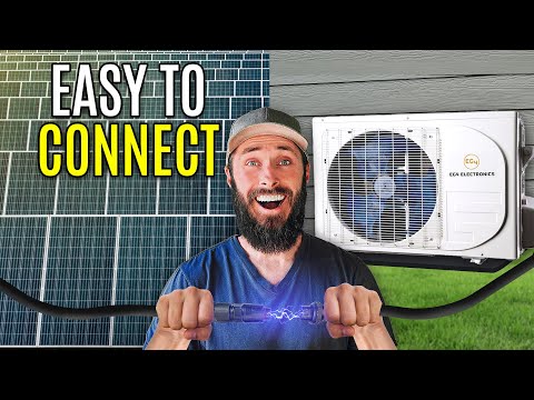 Connecting Solar Panels to EG4 Mini Split: Running AC with Solar