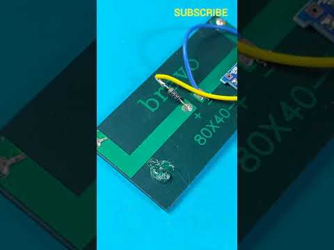 How to make solar battery charger#shorts DIY solar battery charger 4volt Awesome uses of solar panel