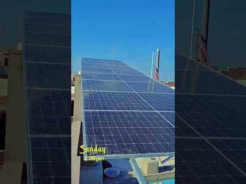 5 kw solar system #solar #solarsystem #solarpower #solarsolutions #facts   #solarpanels #viralshorts
