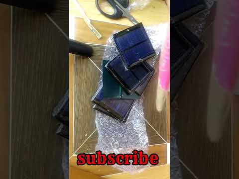 Mini solar panels project making kit, d i y project