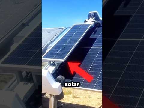 How solar panels stay clean?