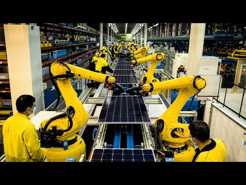 1 million solar panels per year How do you build the heart of a renewable energy system