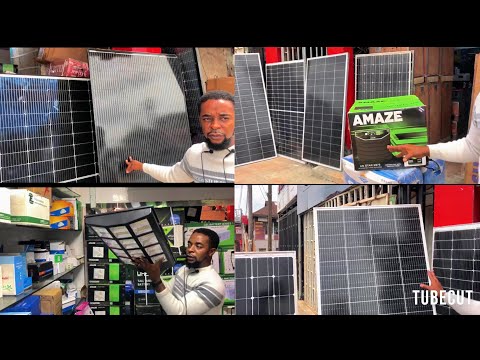 Price Of Solar Panels, Inverter Batteries, Lithium Batteries, Solar Lights CCTV Cameras In Edo State