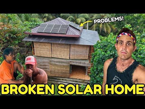 PHILIPPINES BEACH HOME PROBLEMS – Our Solar Power is Broken (Becoming Filipino)