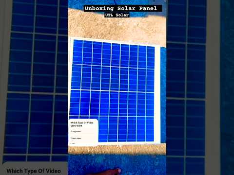 [Day-1] Project//Unboxing Solar Panel/60 Watt/#viral video #subscribe #solar 😱👍🌞