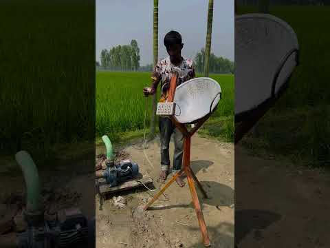 How to make 220v solar power for irrigation