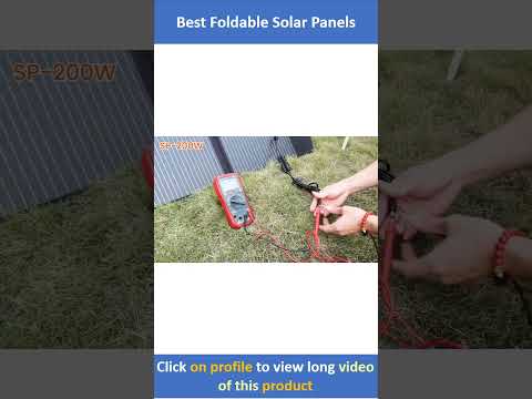 Best Foldable Solar Panels