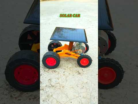 diy solar power car dc motor project